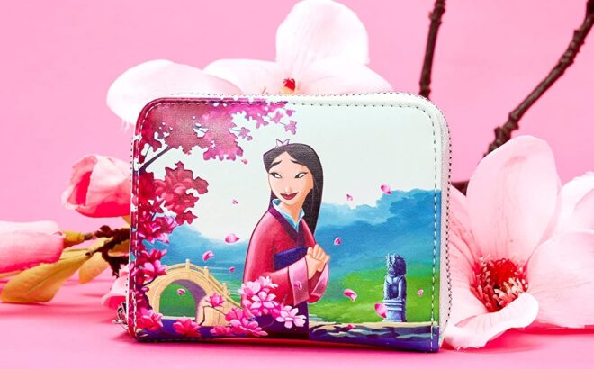 Loungefly Mulan 25th Anniversary Wallet