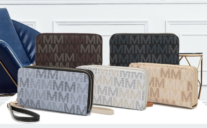 MKF Collection by Mia K Hofstra Signature Wallets on Table