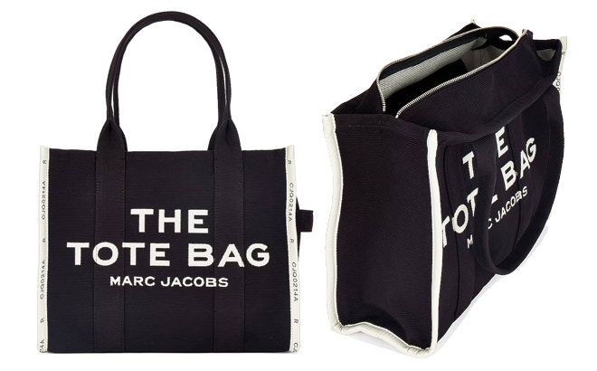 Marc Jacobs The Jacquard Large Tote on White Bag