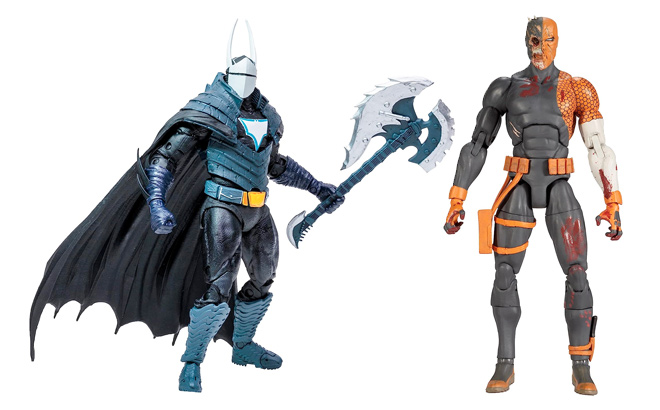 McFarlane DC Multiverse 722 Batman Duke Thomas and McFarlane Toys DC Essentials UNKILLABLES Deathstroke Action Figure