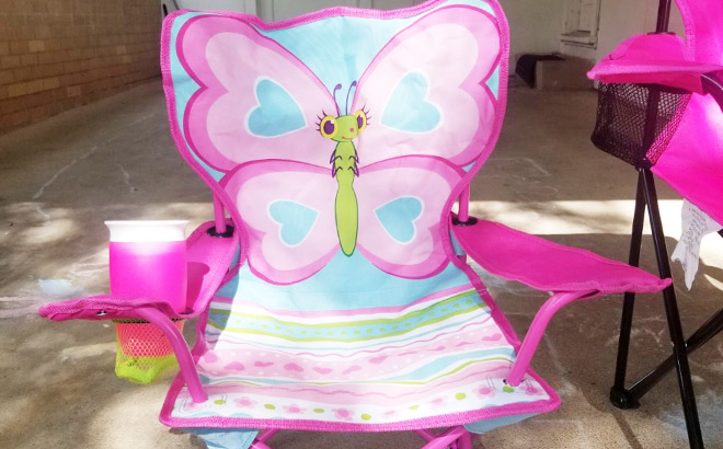 Melissa and Doug Cutie Pie Butterfly Camping Chair