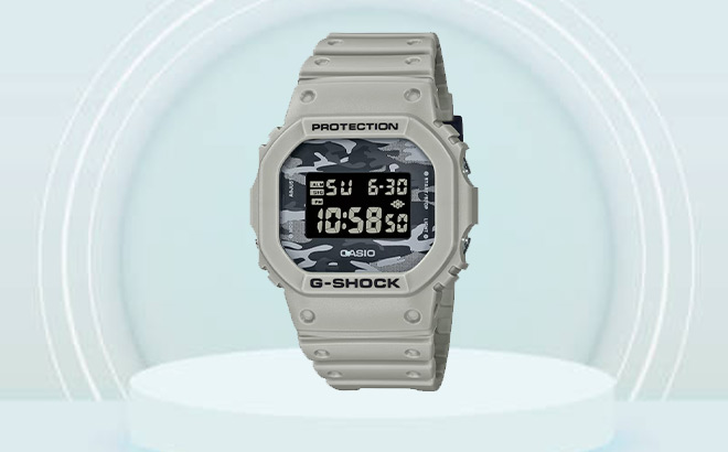 Mens Casio G Shock Classic Grey Watch