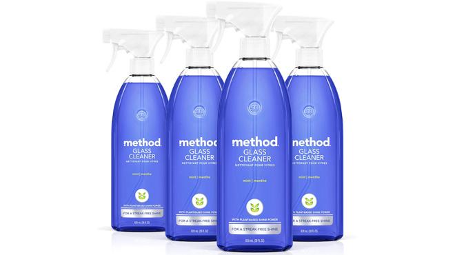 Method Glass 4 Pack Cleaner