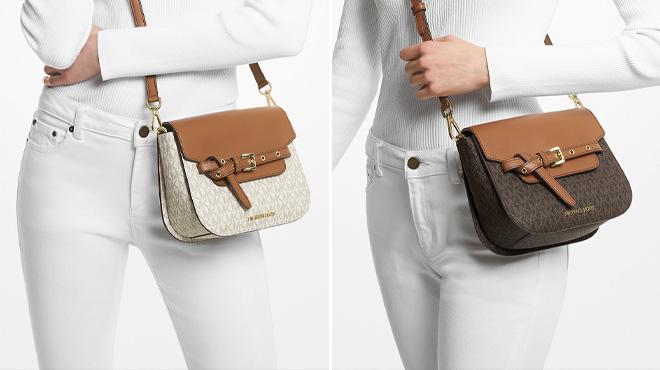 Michael Kors Small Logo Crossbody Bag in Two colors