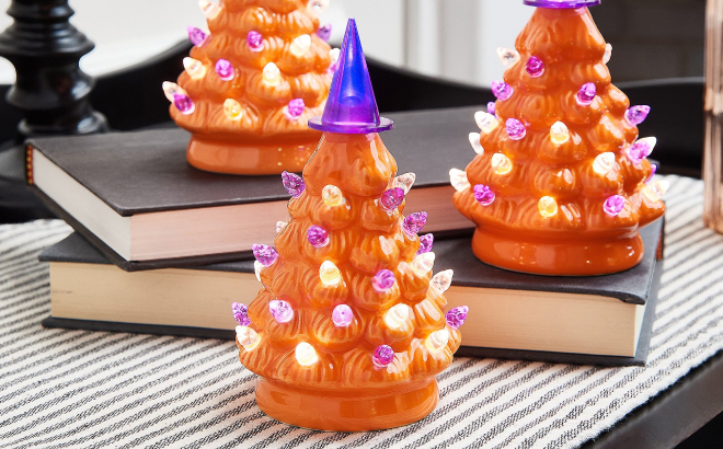 Mini Halloween Trees