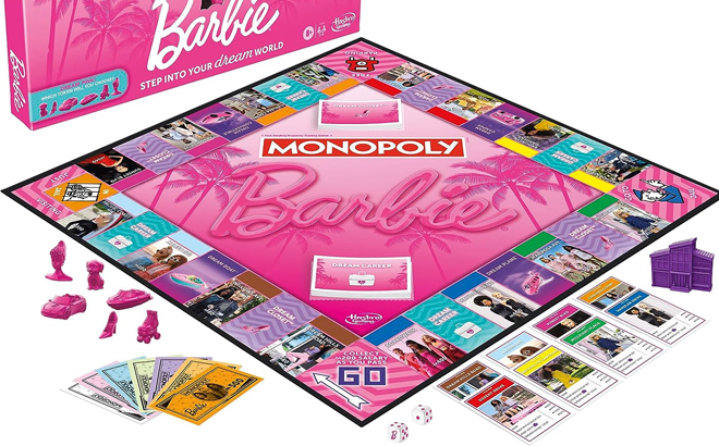 Monopoly Barbie Edition Board Game