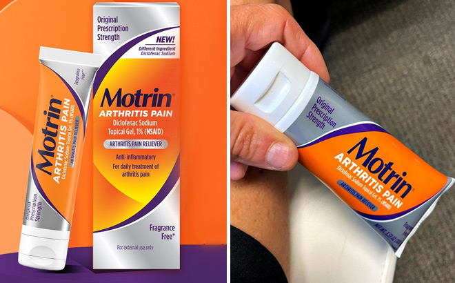 Motrin Arthritis Pain Relief Diclofenac Sodium Topical Gel (1.76oz)