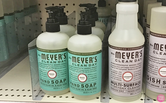 Mrs Meyer Hand Soap Basil