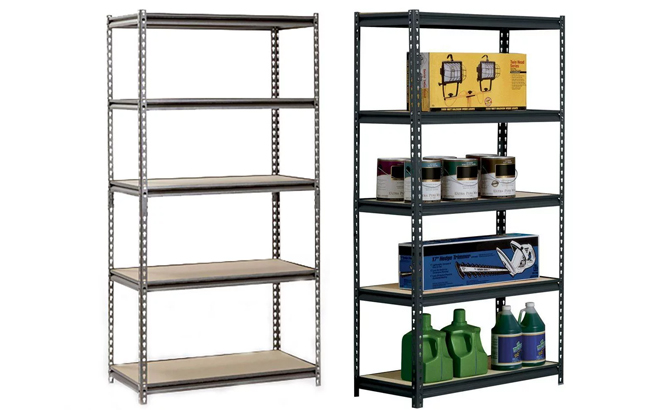 Muscle Rack 5 Shelf Steel Freestanding Shelves