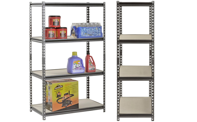 Muscle Rack 5 Shelf Steel Freestanding Wide Shelf