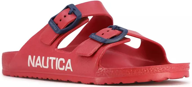 NAUTICA Little Boys Ashay Slides