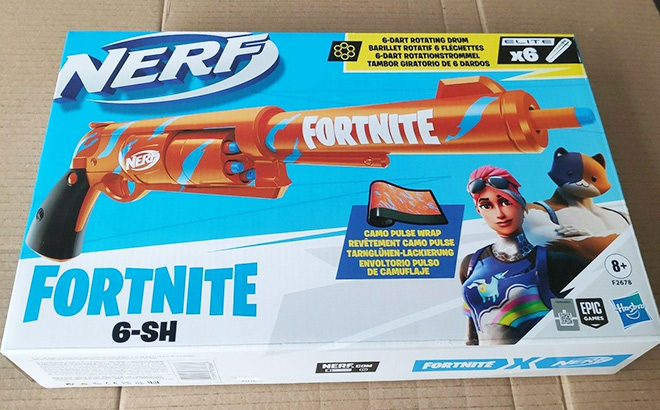 NERF Fortnite 6-SH Dart Blaster