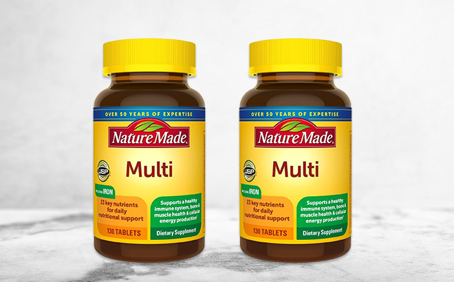 Nature Made Multivitamin Bottles
