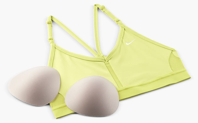 Nike Indy Womens Light-Support Padded V-Neck Sports Bra