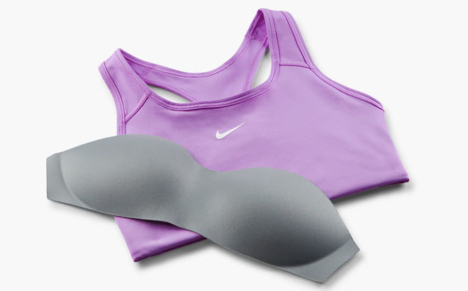 Nike Swoosh Womens 1 Piece Pad Sport Bra