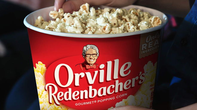 Orville Redenbachers Butter Popcorn Tub