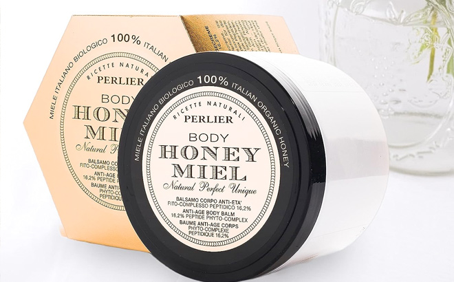 Perlier Honey Miel Anti Aging Body Balm A Blend Of 100 Organic Italian Honey Pure Royal Jelly