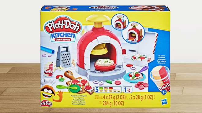 Play Doh Kitchen Creations Pizza Oven Playset