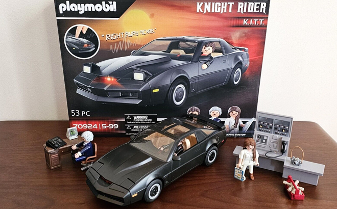Playmobil Knight Rider K I T T Playset
