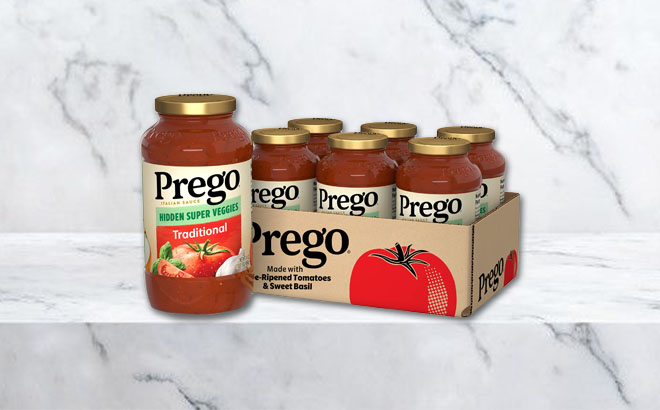 Prego Hidden Super Veggies Traditional Pasta Sauce