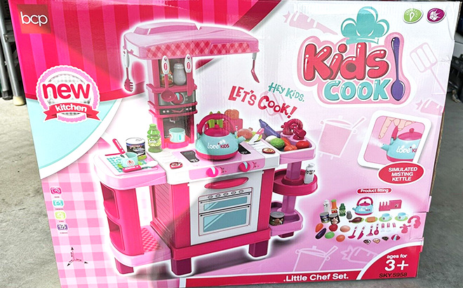 Pretend Play Kitchen Toy Set