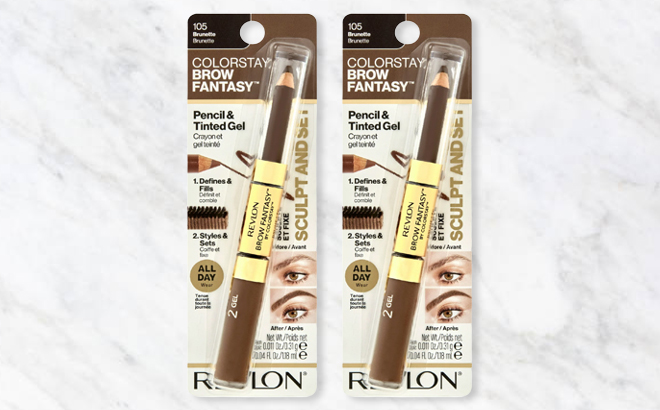 Revlon ColorStay Brow Fantasy 2 in 1 Eyebrow Pencil