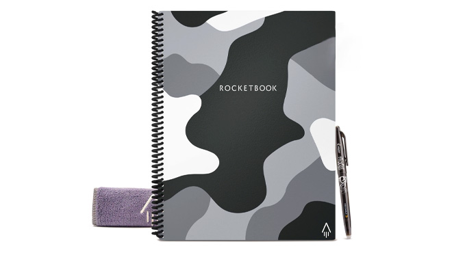 Rocketbook Smart Reusable Notebook in Lunar Winter color
