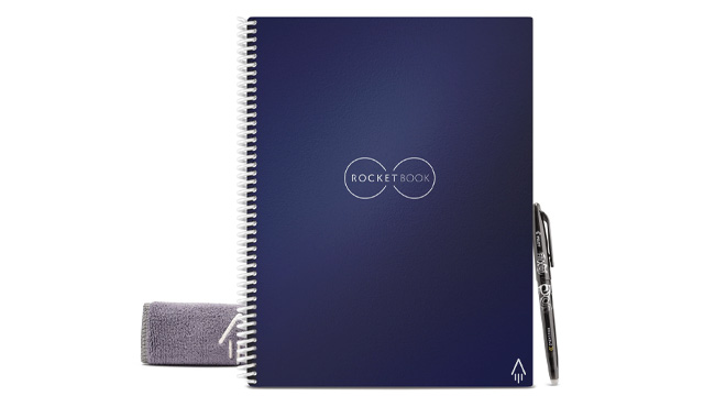 Rocketbook Smart Reusable Notebook in Midnight Blue color