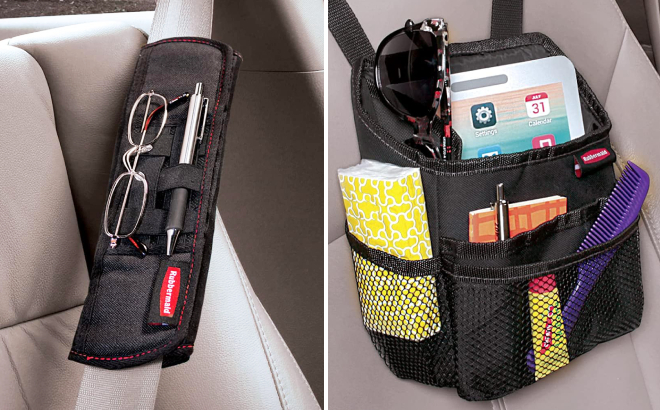 Rubbermaid Seatbelt Organizer and Compact Seat Organizer