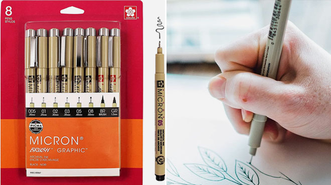 Sakura Pigma Micron Graphic Brush Pen Set