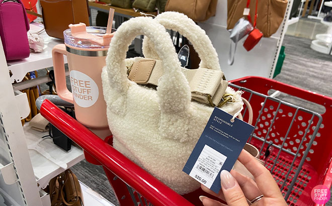 Sherpa Mini Tote on a Cart