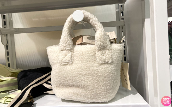 Sherpa Mini Tote on a Shelf