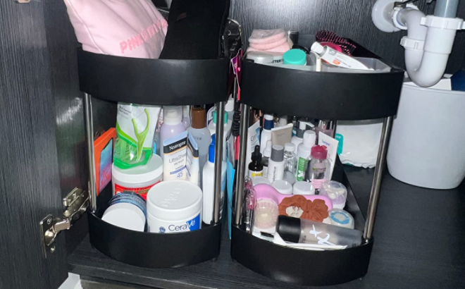 Under The Sink Organizer 2-Pack for $13.99