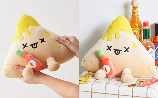 Smoko Macho Nacho Mochi Plushie Yellow