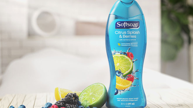 Softsoap Moisturizing Body Wash Citrus Splash and Berries