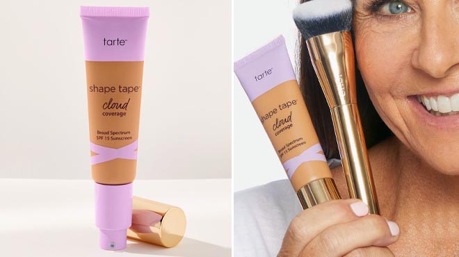 Tarte Shape Tape Suncreen Duo and Brush