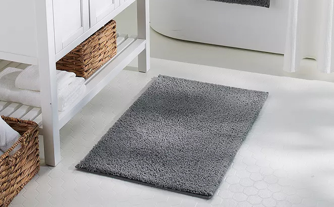 The Big One Printed Solid or Solid Bath Rug