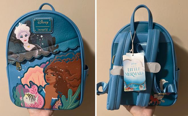 The Little Mermaid Loungefly Mini Backpack Live Action Film