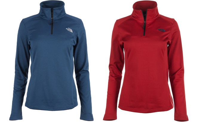 The North Face Womens Tech Glacier Quarter Zip Fleece