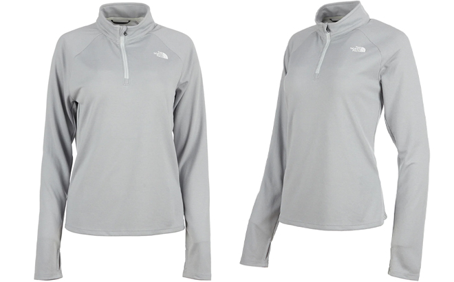 The North Face Womens Wander Quarter Zip Pullover