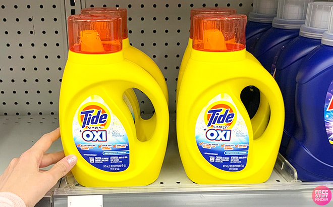 Tide Simply +Oxi Liquid Laundry Detergent