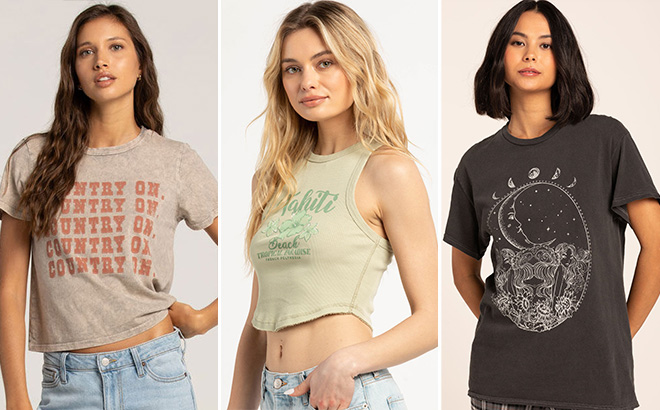 Tillys Womens Graphic Tees