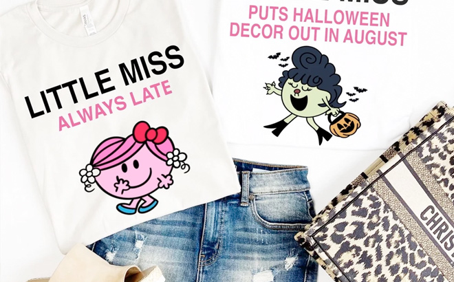 Trending 22Little Miss22 Tees with Jeans and Accessories