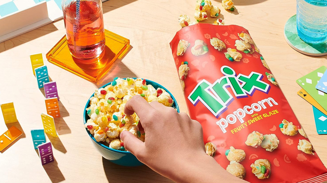 Trix Popcorn Snack