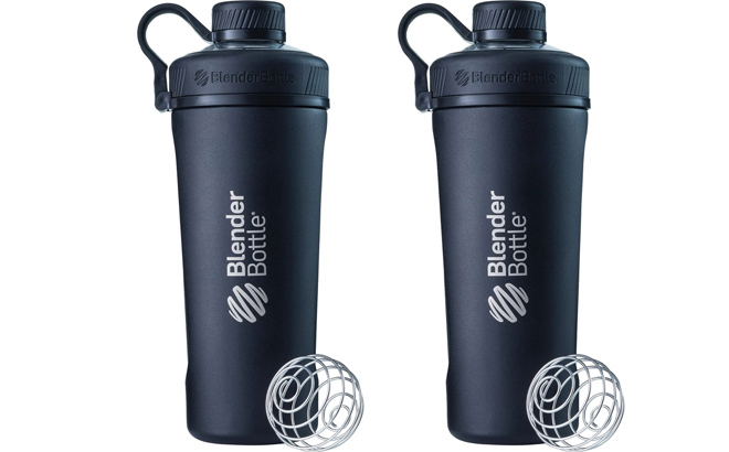 Two Counts of BlenderBottle Radian 26 Ounce Insulated Stainless Steel