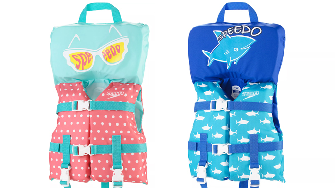 Two Speedo Infant Life Vests