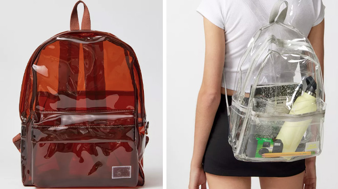 Urban Outfitters Clear Backpacks