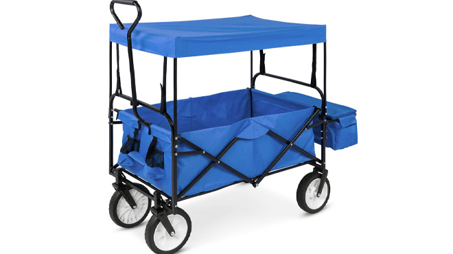 Utility Wagon Cart with Folding Design