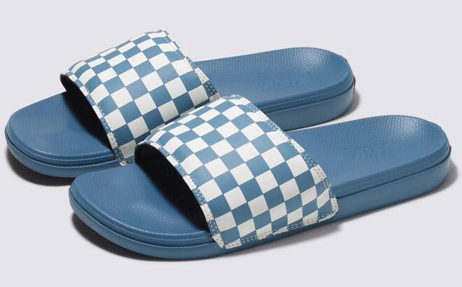 VANS Checkerboard La Costa Slide on Sandal