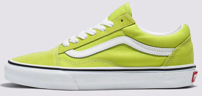 VANS Old School Shoes Theory Evening Primrose Side View